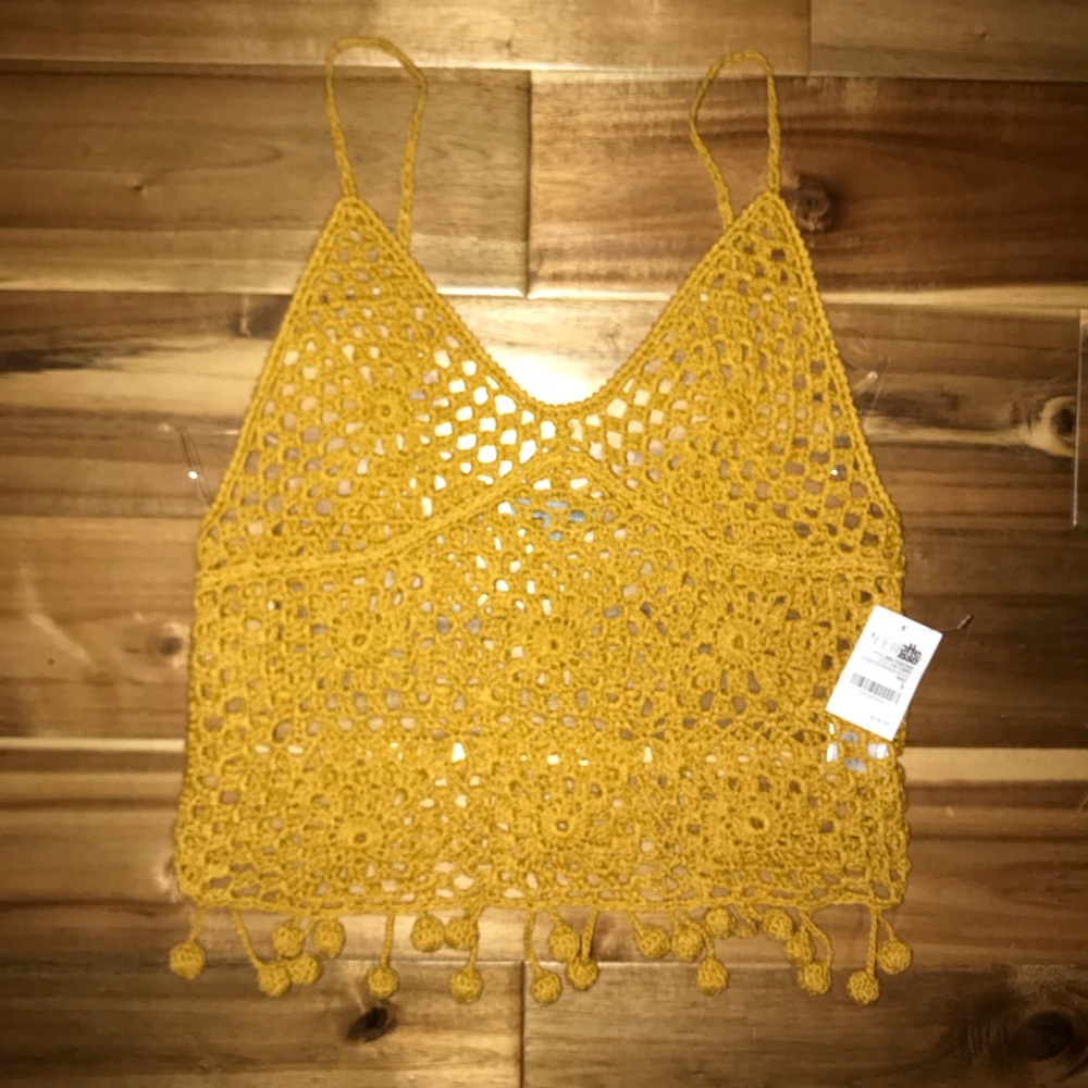 5 for $22 Charlotte Russe Crochet Crop Top